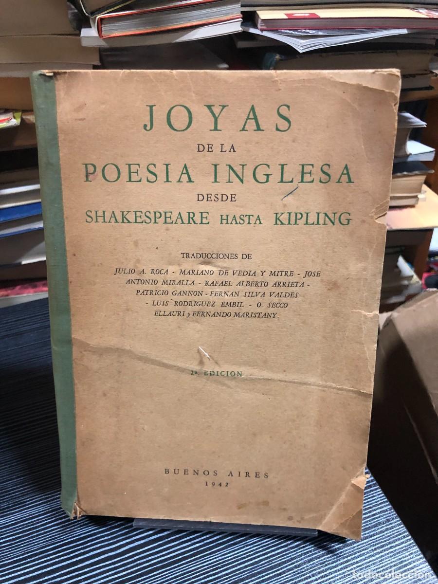 Livros em segunda m&atilde;o: Joyas de la poes&iacute;a inglesa desde Shakespeare hasta Kipling Varios autores (Trad.: Julio A. Roca, Mar
