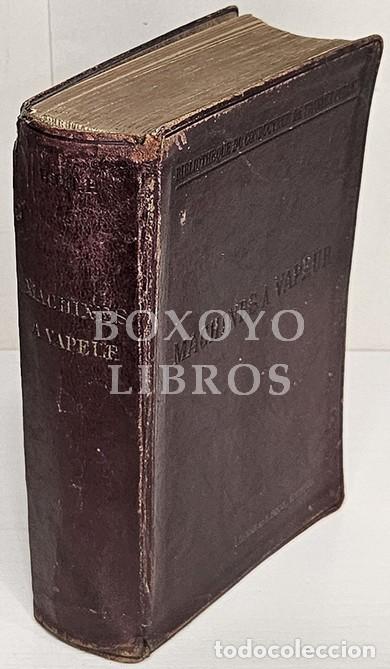 Libros: DEJUST, J. Machines &agrave; vapeur et machines thermiques diverses