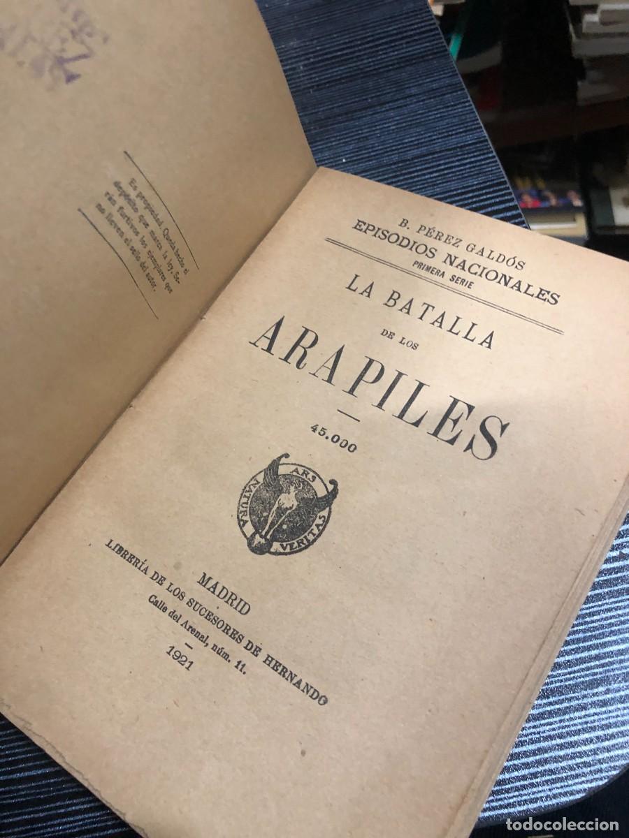 Libros: La Batalla de los Arapiles (Episodios Nacionales, 1.&ordf; Serie - 1921) B. P&eacute;rez Gald&oacute;s (Sucesores de He