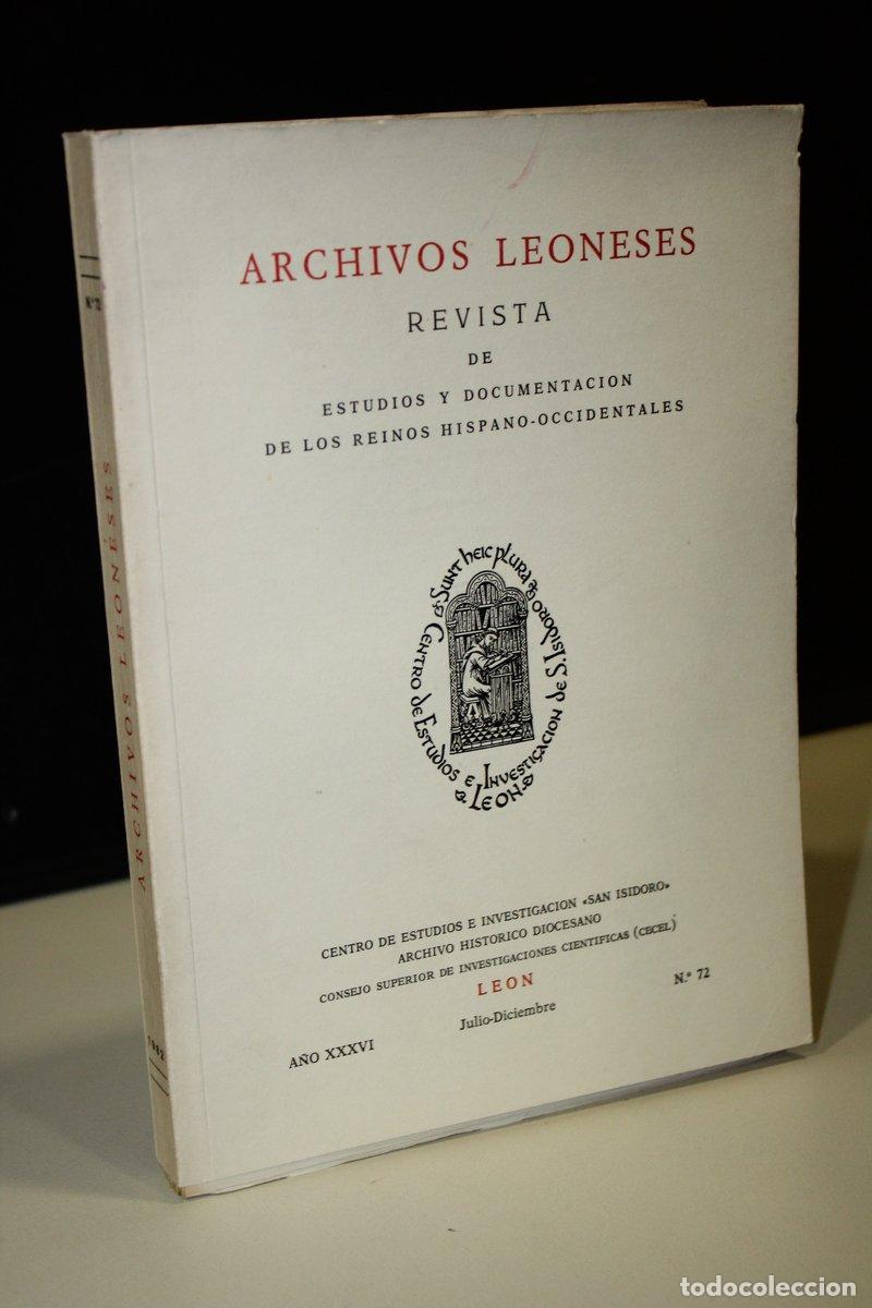 Libri di seconda mano: Archivos Leoneses. A&ntilde;o XXXVII. Enero-Junio 1983, N&ordm; 73. - Vv.aa.