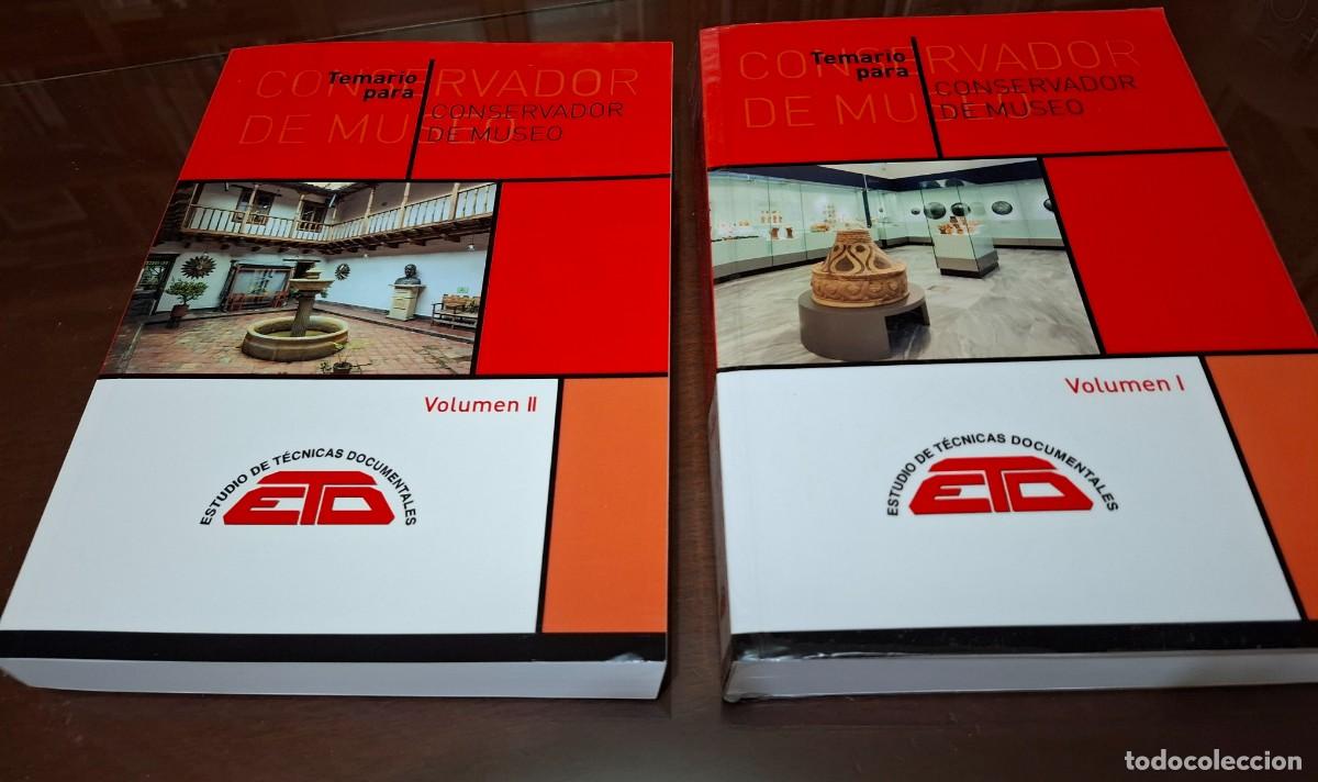 Libros: TEMARIO PARA CONSERVADOR DE MUSEO, 2019 (2 VOL&Uacute;MENES, ETD)