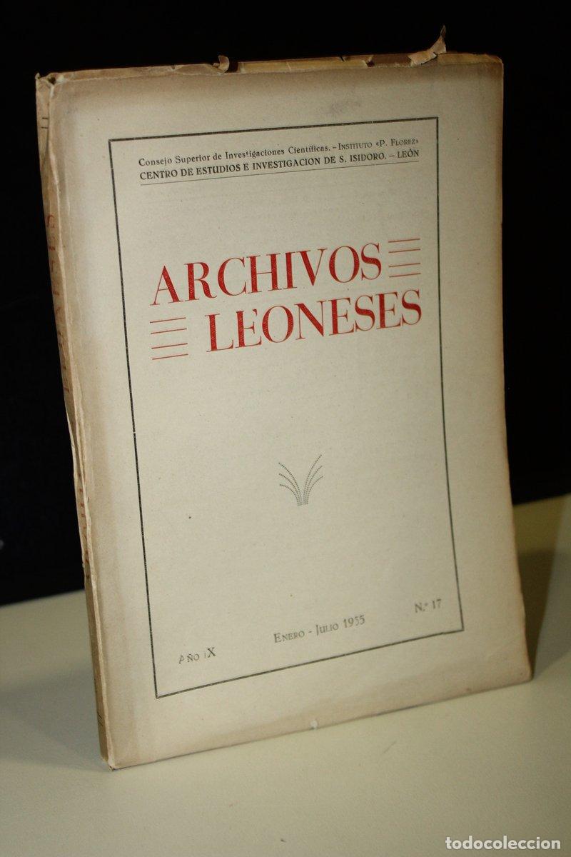 Libri di seconda mano: Archivos Leoneses. A&ntilde;o IX. Enero-Junio 1955, N&ordm; 17. - Vv.aa.