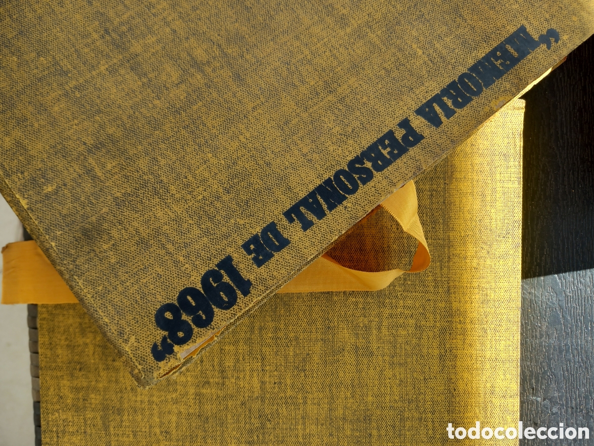 Libros: Memoria Libro Personal 1968