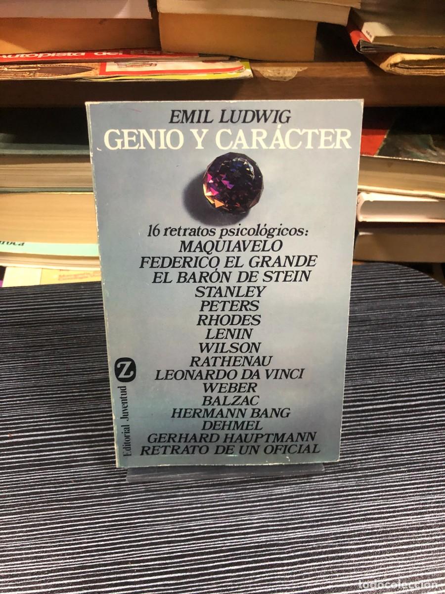 Libros: Genio y car&aacute;cter Emil Ludwig (Colecci&oacute;n Z / Editorial Juventud)