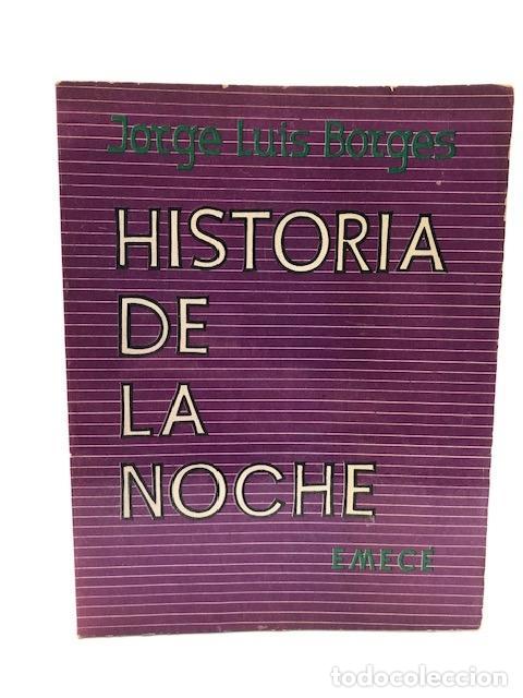 Libros: BORGES, Jorge Luis. - Historia de la noche. - Foto 1