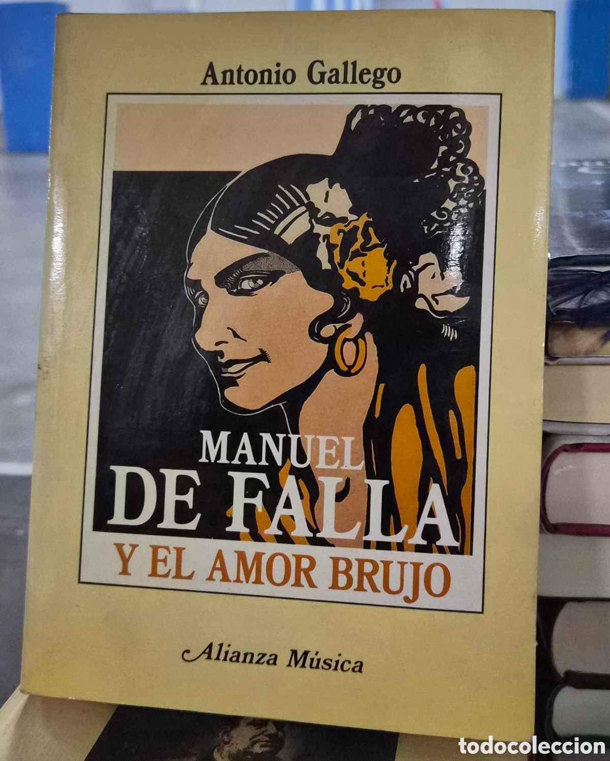 Libros: MANUEL DE FALLA Y EL AMOR BRUJO- ANTONIO GALLEGO. ALIANZA M&Uacute;SICA. 1990 318pp