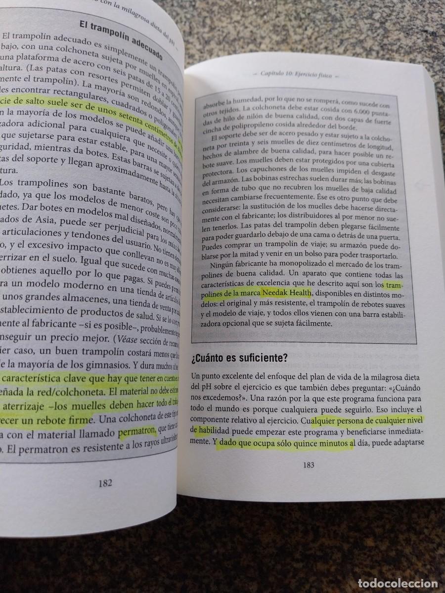 Libros: PERDER PESO CON LA MILAGROSA DIETA DEL PH -- ROBERT Y SHELLEY YOUNG -- - Foto 2