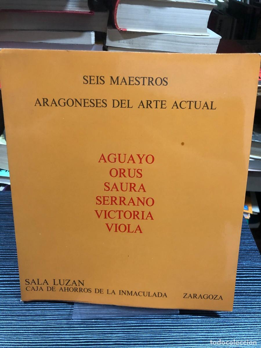 Libros: Seis maestros aragoneses del arte actual (Cat&aacute;logo) Sala Luz&aacute;n, Zaragoza (1977)