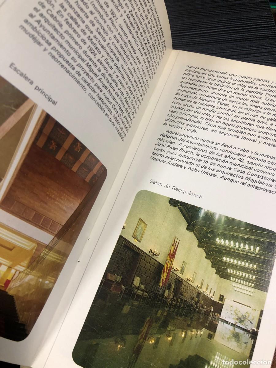 Libros: Zaragoza: Casa Consistorial (Folleto) - Foto 2