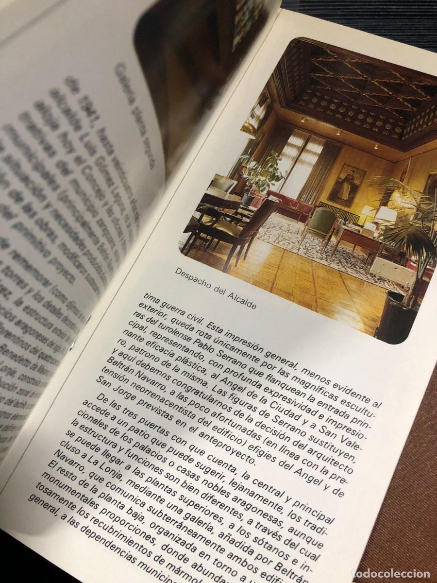 Libros: Zaragoza: Casa Consistorial (Folleto) - Foto 4