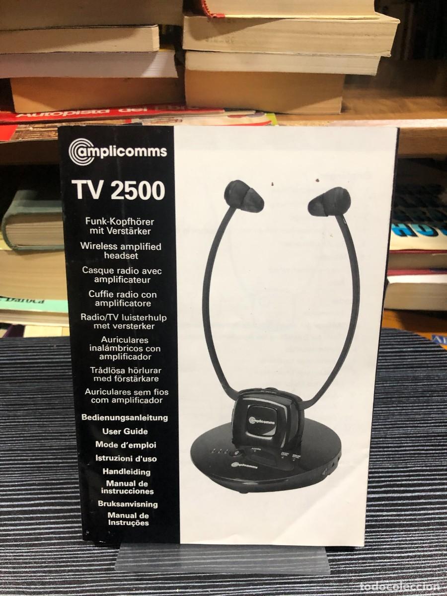 Libros: Manual Amplicomms TV 2500 Folleto / Instrucciones de producto (No libro)