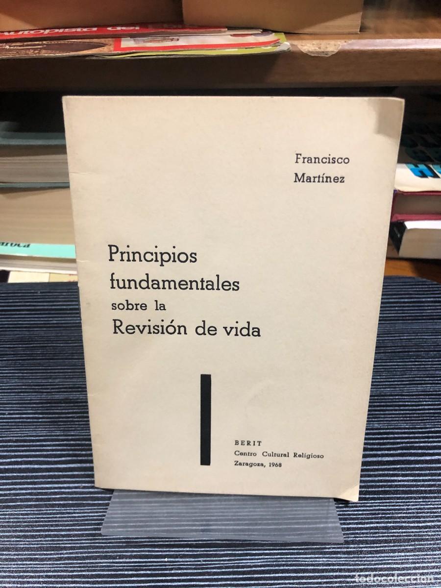 Libros: Principios fundamentales sobre la Revisi&oacute;n de vida Francisco Mart&iacute;nez (BERIT, Zaragoza, 1968)