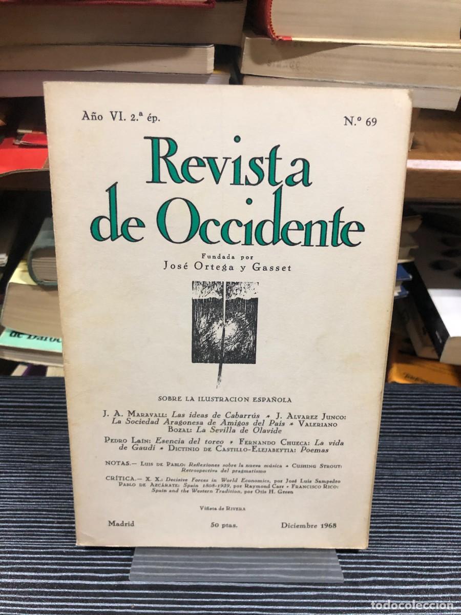 Libros: Revista de Occidente (N.&ordm; 69 - Dic. 1968) - Foto 1