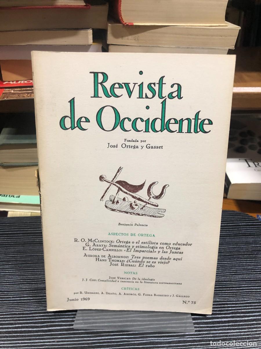 Libros: Revista de Occidente (N.&ordm; 75 - Jun. 1969) - Foto 1