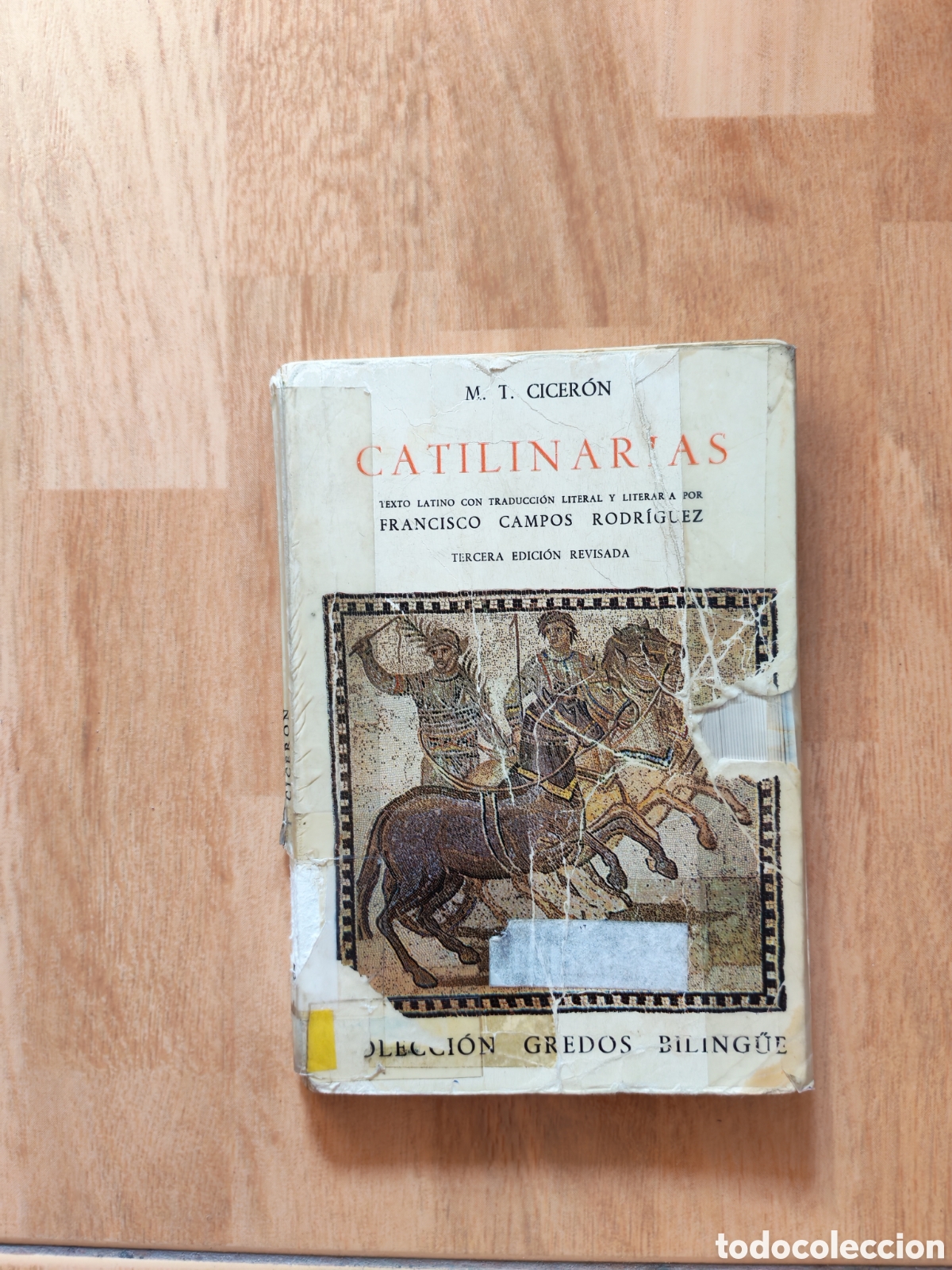 Libros: Catilinarias. m.t. Cicer&oacute;n editorial Gredos