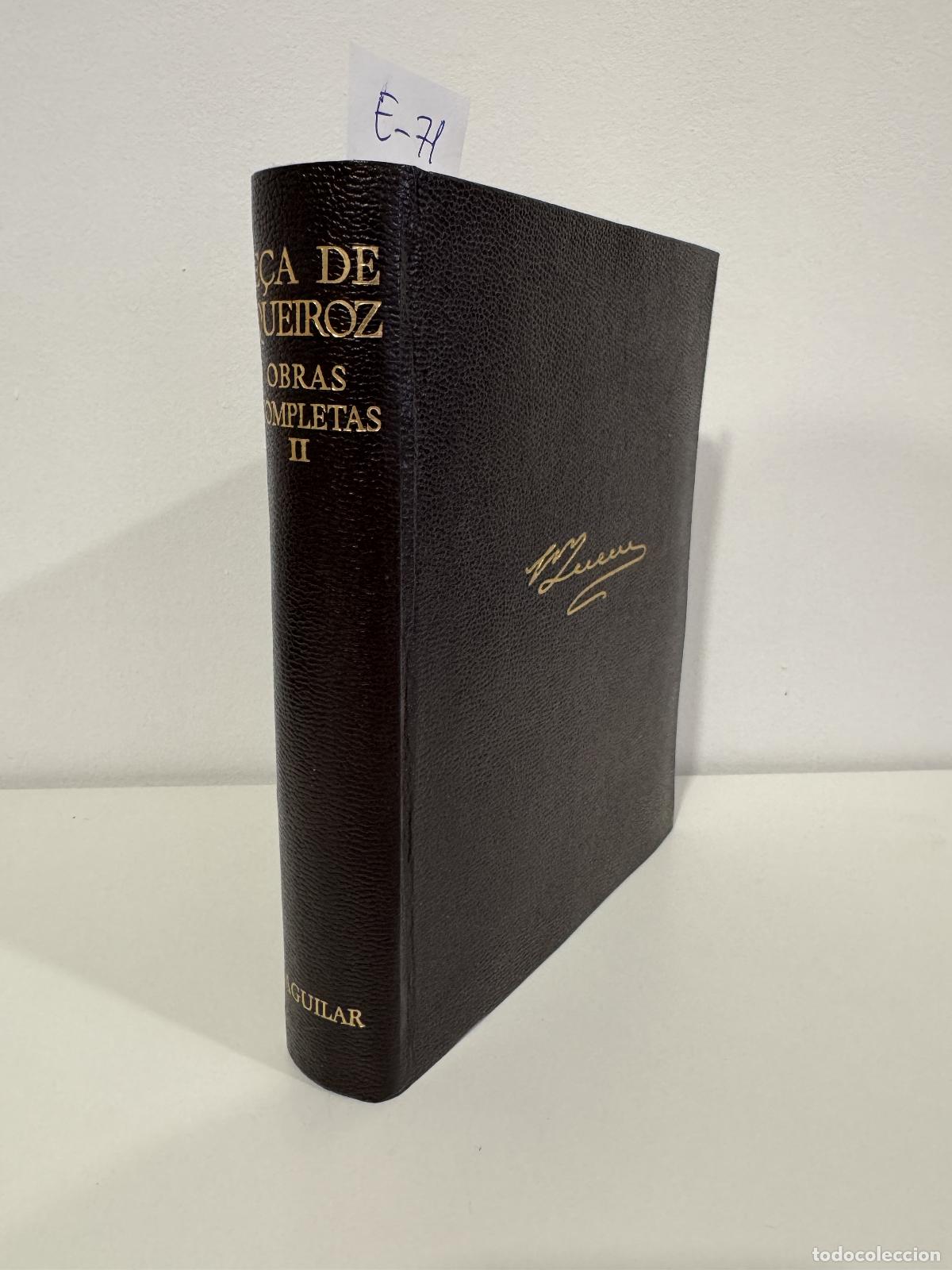 Libros: E&Ccedil;A de QUEIROZ, J. M&ordf;. - Obras completas, Tomo II.