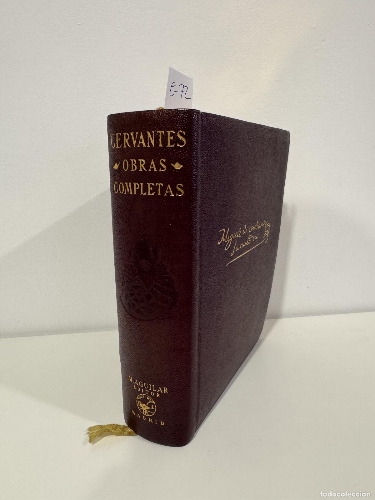 Libros: de CERVANTES SAAVEDRA, Miguel. - Obras completas.
