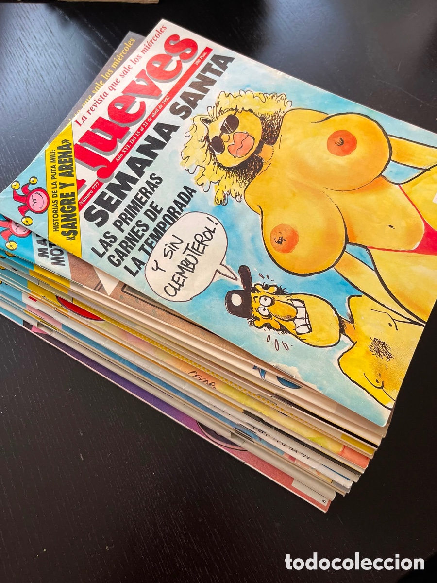 Libros: N&uacute;meros sueltos de El Jueves de 1990 a 1992. 25 n&uacute;meros - Foto 2