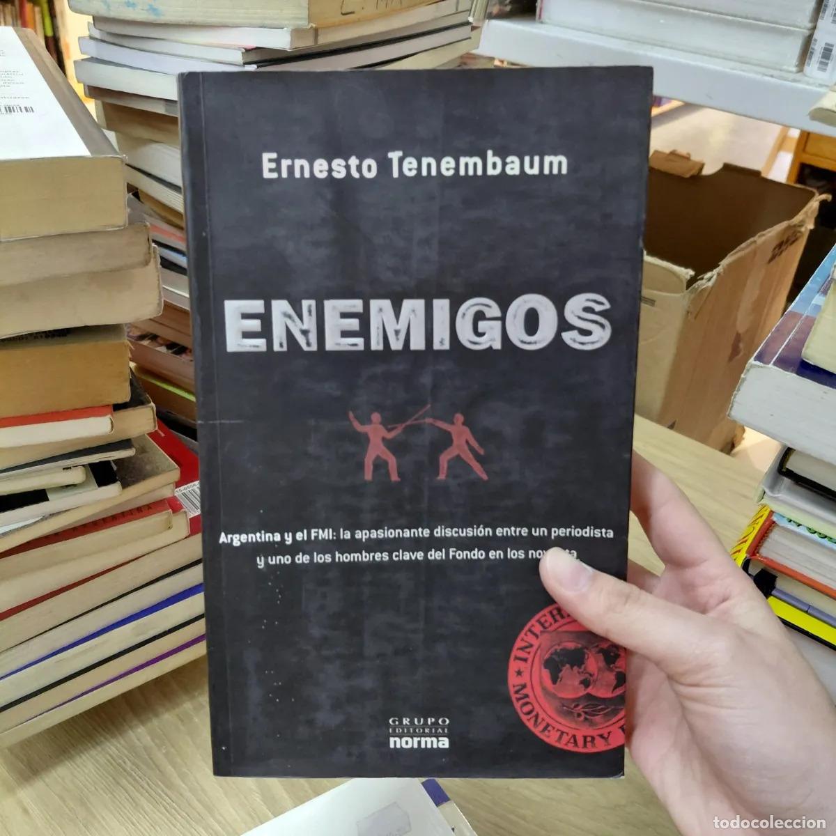 Libros: Enemigos - Ernesto Tenembaum - Foto 1