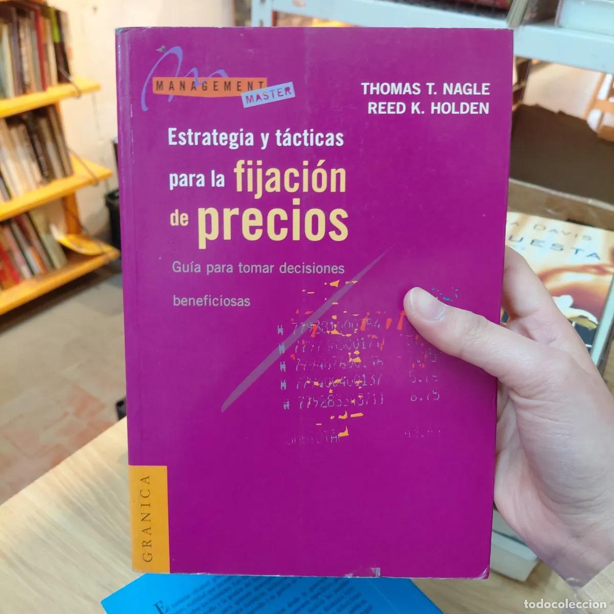 Livros em segunda m&atilde;o: Estrategia y tacticas para la fijacion de precios (det.) - Nagle, Holden
