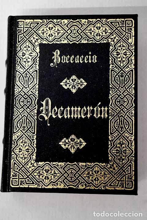 Libros: El decamer&oacute;n, Tomo I.- Boccaccio, Giovanni