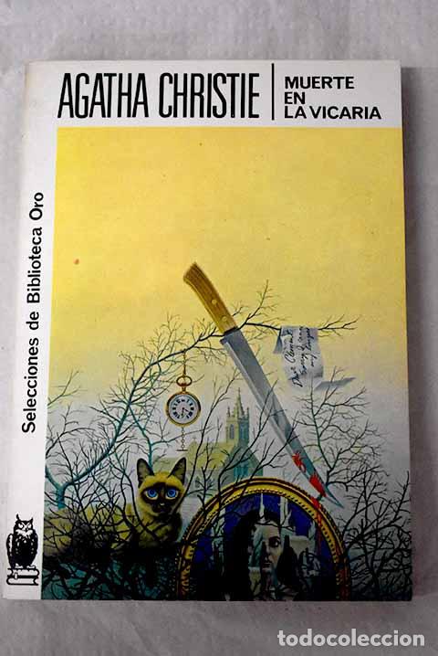 Libros: Muerte en la vicar&iacute;a.- Christie, Agatha