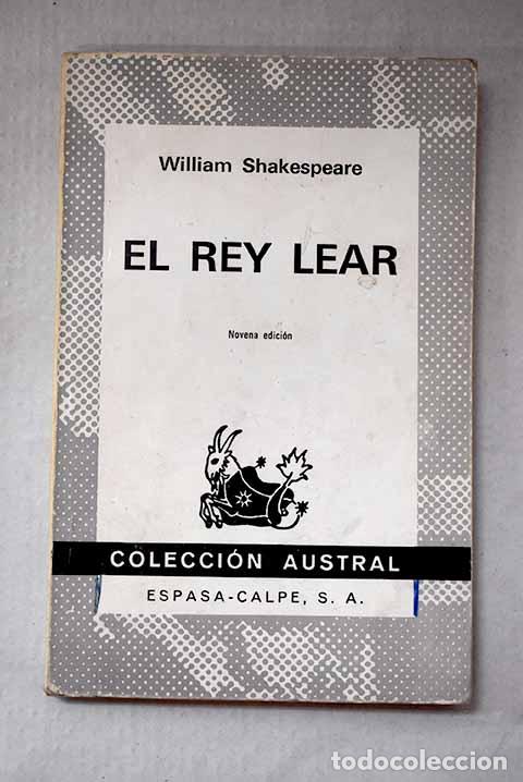 Libros: El rey Lear: Shakespeare, William.- Shakespeare, William