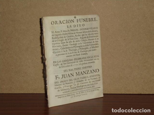 B&uuml;cher: ORACION FUNEBRE, EN LAS EXEQUIAS CELEBRADAS EN LA REAL CAPILLA DE SAN GERONYMO EN 19 DE DICIEMBRE DE