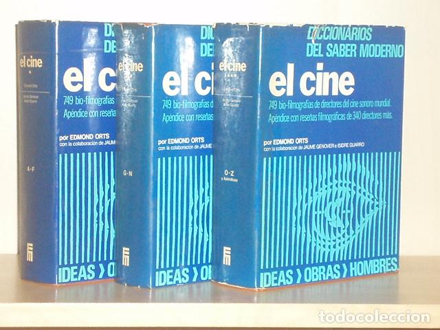 Libri di seconda mano: EL CINE - DICCIONARIO MUNDIAL DE DIRECTORES DEL CINE SONORO - Tres tomos, completo - Orts, Edmond -