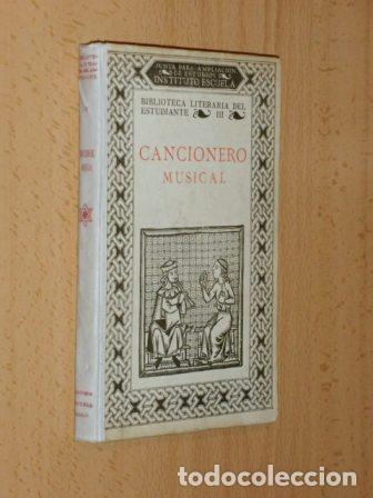 Libri di seconda mano: CANCIONERO MUSICAL - Selecci&oacute;n y Armonizaci&oacute;n de Eduardo Mart&iacute;nez Torner