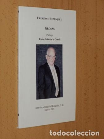 Libros: GLOSAS - Henr&iacute;quez, Francisco - Foto 1