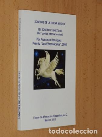 B&uuml;cher: SONETOS DE LA BUENA MUERTE - 154 sonetos tan&aacute;ticos (De 7 poetas internacionales) - VV. AA. - Francis
