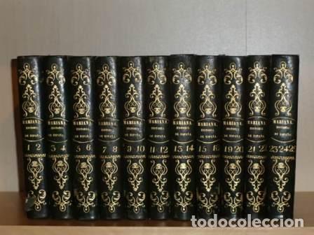 Libri di seconda mano: HISTORIA DE ESPA&Ntilde;A (de Mariana), con la continuaci&oacute;n de Miniana y dem&aacute;s autores hasta el a&ntilde;o de 1808