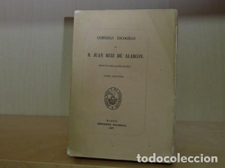 B&uuml;cher: COMEDIAS ESCOGIDAS - Tomo II - Ruiz de Alarc&oacute;n, Juan