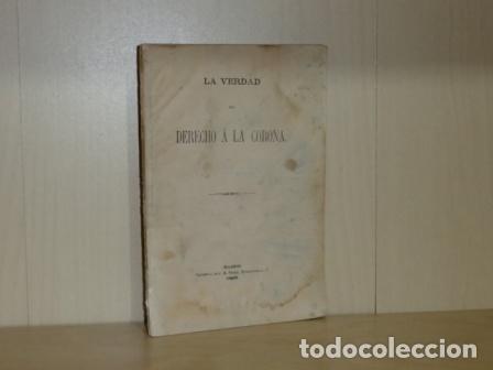books: LA VERDAD DEL DERECHO A LA CORONA - M. P.