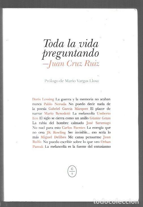 Libri di seconda mano: TODA LA VIDA PREGUNTANDO - CRUZ RUIZ, JUAN