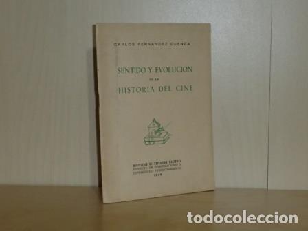 B&uuml;cher: SENTIDO Y EVOLUCI&Oacute;N DE LA HISTORIA DEL CINE - Fern&aacute;ndez Cuenca, Carlos
