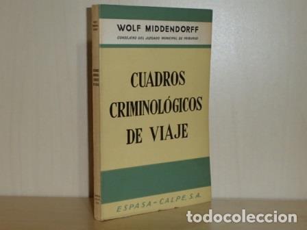 B&uuml;cher: CUADROS CRIMINOL&Oacute;GICOS DE VIAJE - Middendorff, Wolf