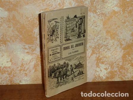 Libri di seconda mano: MANUAL DEL JARDINERO - LAS FLORES - Caracteres - Variedades - Cultivo pr&aacute;ctico - Enemigos y enfermed