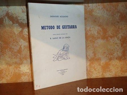 B&uuml;cher: M&Eacute;TODO DE GUITARRA - Aguado, Dionisio - Nueva edici&oacute;n revisada por R. Sainz de la Maza