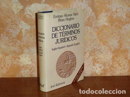 B&uuml;cher: DICCIONARIO DE T&Eacute;RMINOS JUR&Iacute;DICOS - Ingl&eacute;s-Espa&ntilde;ol - Spanhish-English - Alcaraz Var&oacute;, Enrique - Bria
