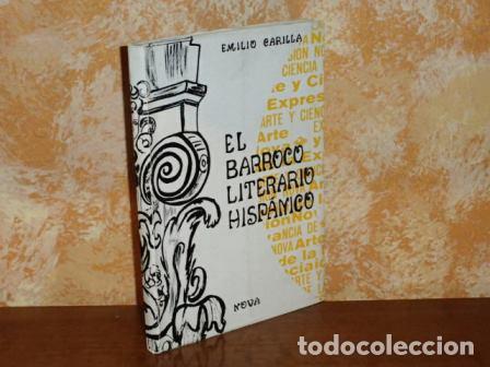 Libros: EL BARROCO LITERARIO HISP&Aacute;NICO - Carilla, Emilio