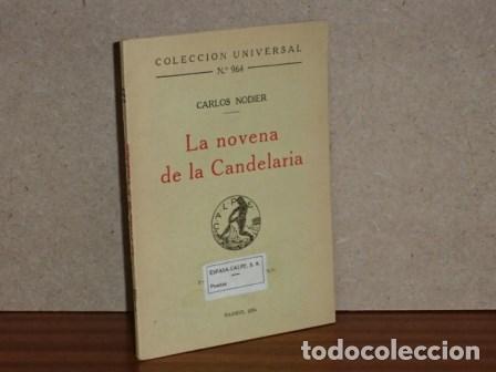 Libri di seconda mano: LA NOVENA DE LA CANDELARIA - Nodier, Carlos