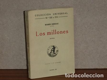 Libri di seconda mano: LOS MILLONES - Sibiriak, Mamin
