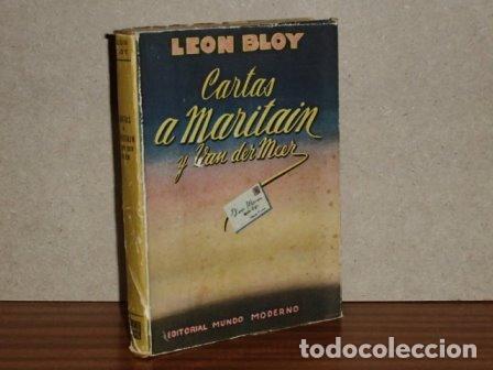 Libri di seconda mano: CARTAS A MARITAIN Y VAN DER MEER - Bloy, Leon
