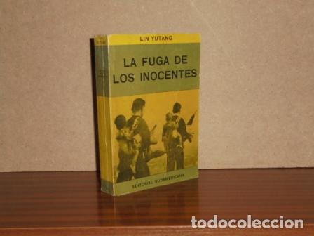 Libri di seconda mano: LA FUGA DE LOS INOCENTES - Yutang, Lin