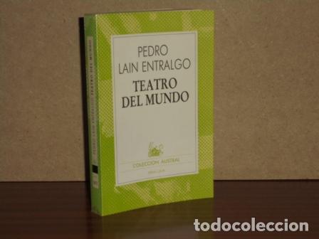 B&uuml;cher: TEATRO DEL MUNDO - La&iacute;n Entralgo, Pedro