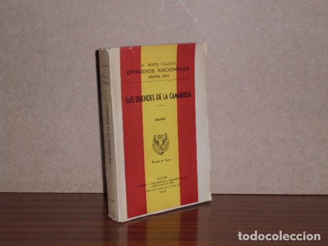 Libros: LOS DUENDES DE LA CAMARILLA - P&eacute;rez Gald&oacute;s, Benito