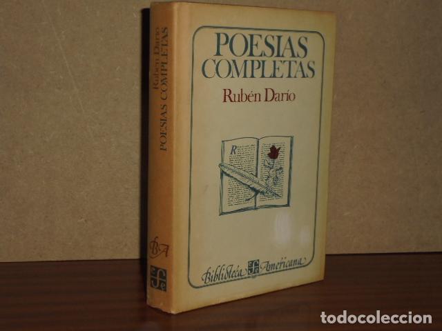 B&uuml;cher: POES&Iacute;AS COMPLETAS - POES&Iacute;A - LIBROS PO&Eacute;TICOS COMPLETOS y antolog&iacute;a de la obra dispersa - Dar&iacute;o, Rub&eacute;