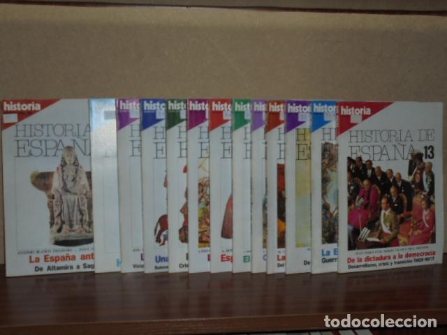 B&uuml;cher: HISTORIA DE ESPA&Ntilde;A - 13 TOMOS - VV. AA.